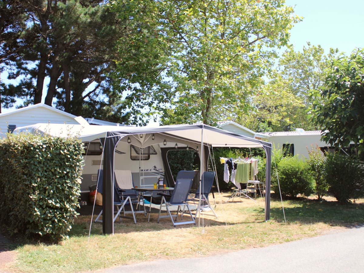 camping avec emplacements en Vendée
